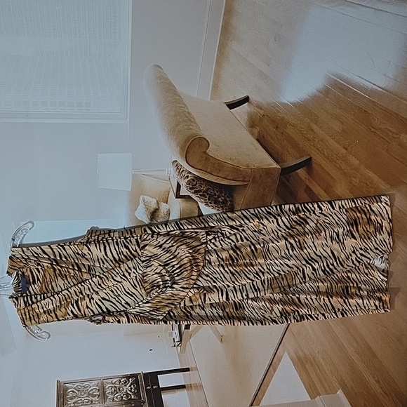 RACHEL Rachel Roy Zebra Print Maxi Dress - Picture 7 of 7